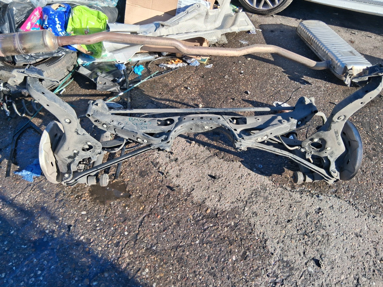 2024 BMW 2 SERIES F44 COUPE 1.5 PETROL REAR AXLE DISC TYPE NO CALIPERS