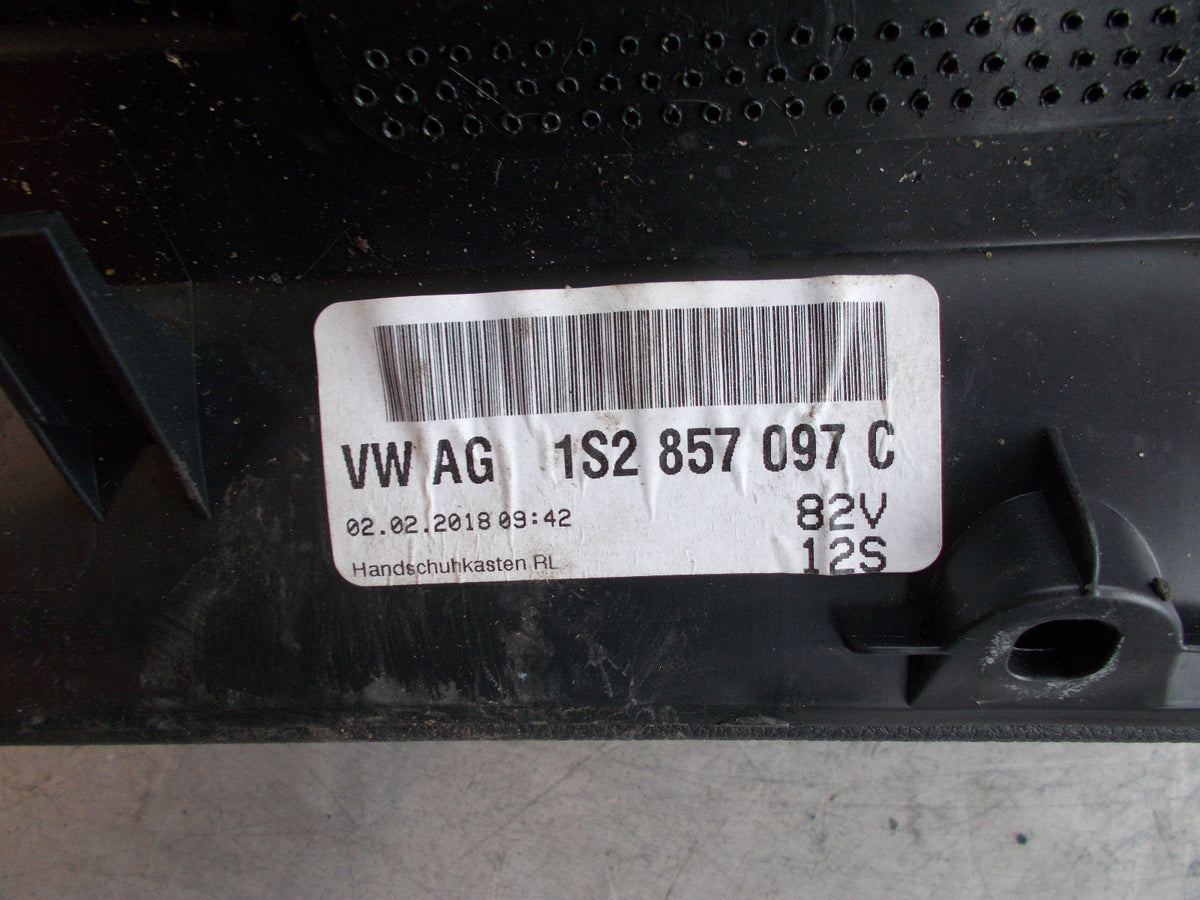 SEAT MII 1S 2018 MK1 GLOVE BOX COMPARTMENT 1S2857097C
