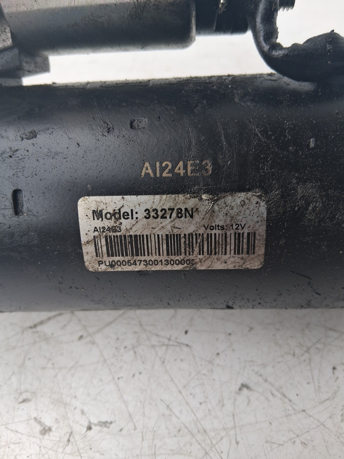 2020 CITROEN RELAY STARTER MOTOR 33278N