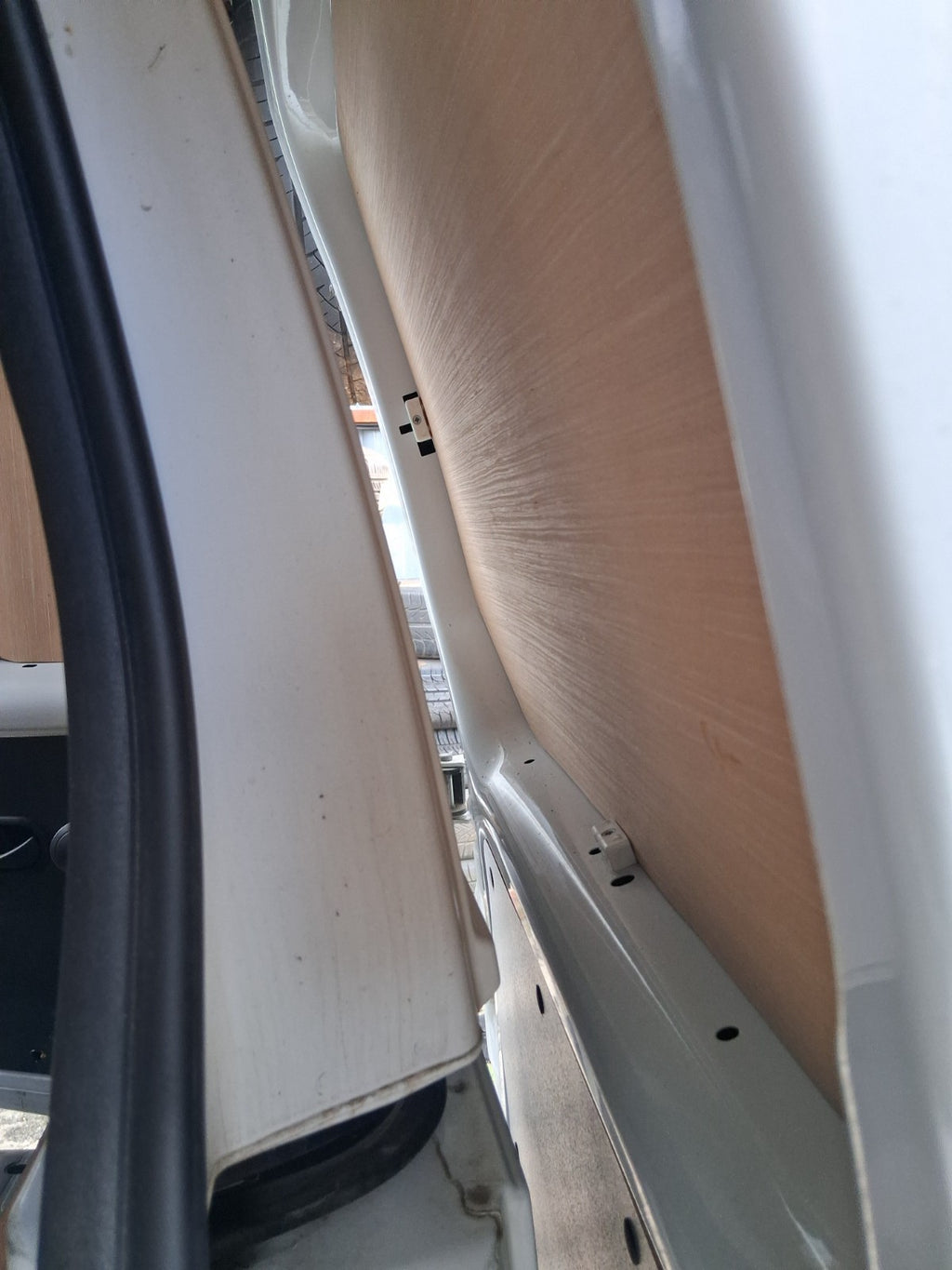 2020 RENAULT KANGOO MK2 FACELIFT NS PASSENGER SIDE COMPLETE SLIDING DOOR WHITE