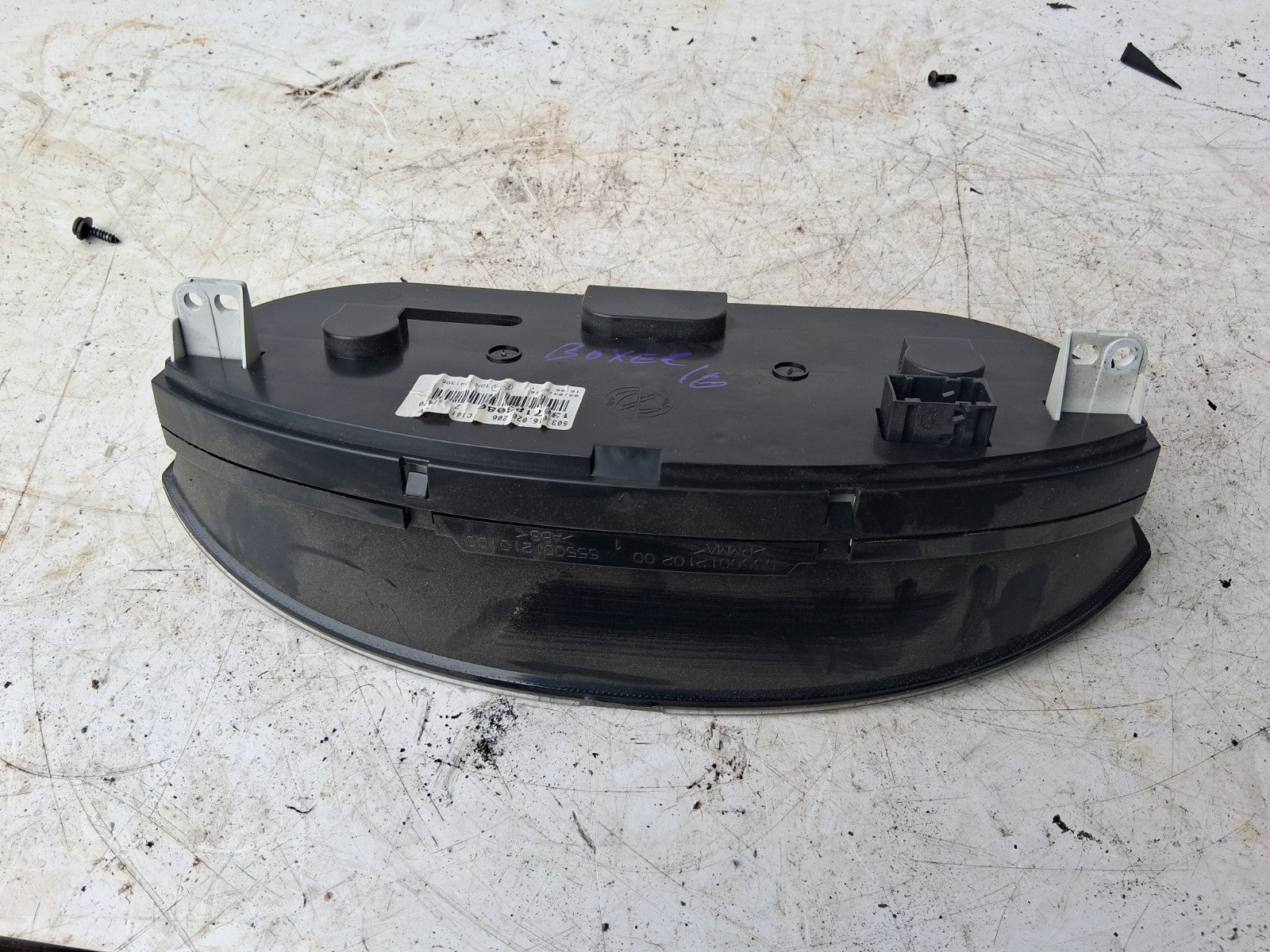 2016 PEUGEOT BOXER MK3 SPEEDO SPEEDOMETER INSTRUMENT CLUSTER 1387183080