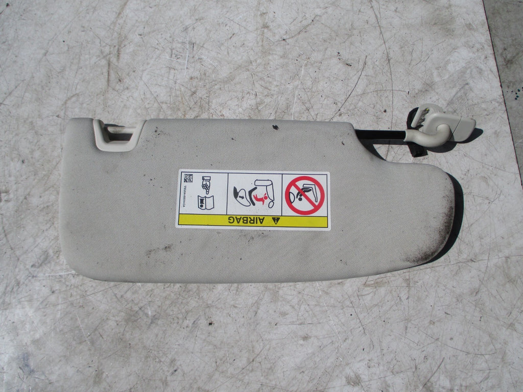 FORD MONDEO MK5 2016 NSF PASSENGER FRONT SUN SHADE VISOR MIRROR LIGHT GREY