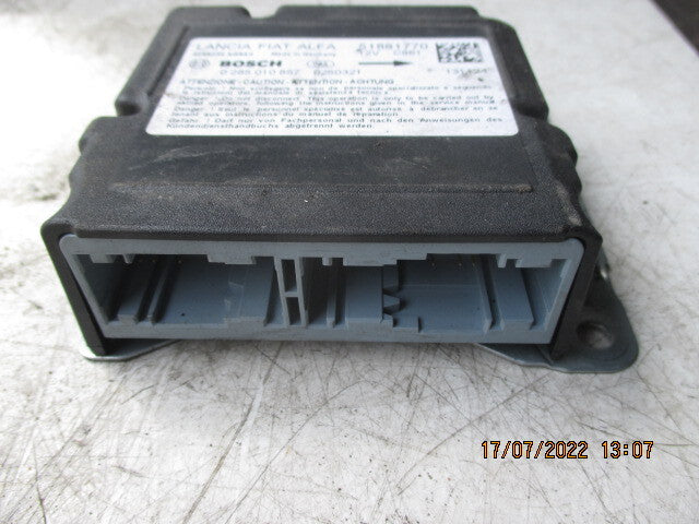 VAUXHALL COMBO D 2014 AIRBAG CONTROL MODULE ECU 51881770