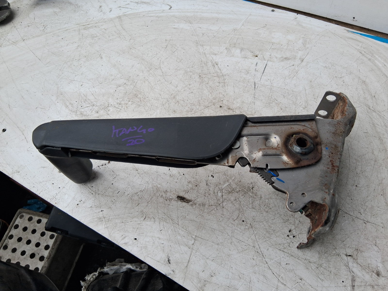 2020 RENAULT KANGOO MK2 MANUAL HANDBRAKE LEVER MECHANISM
