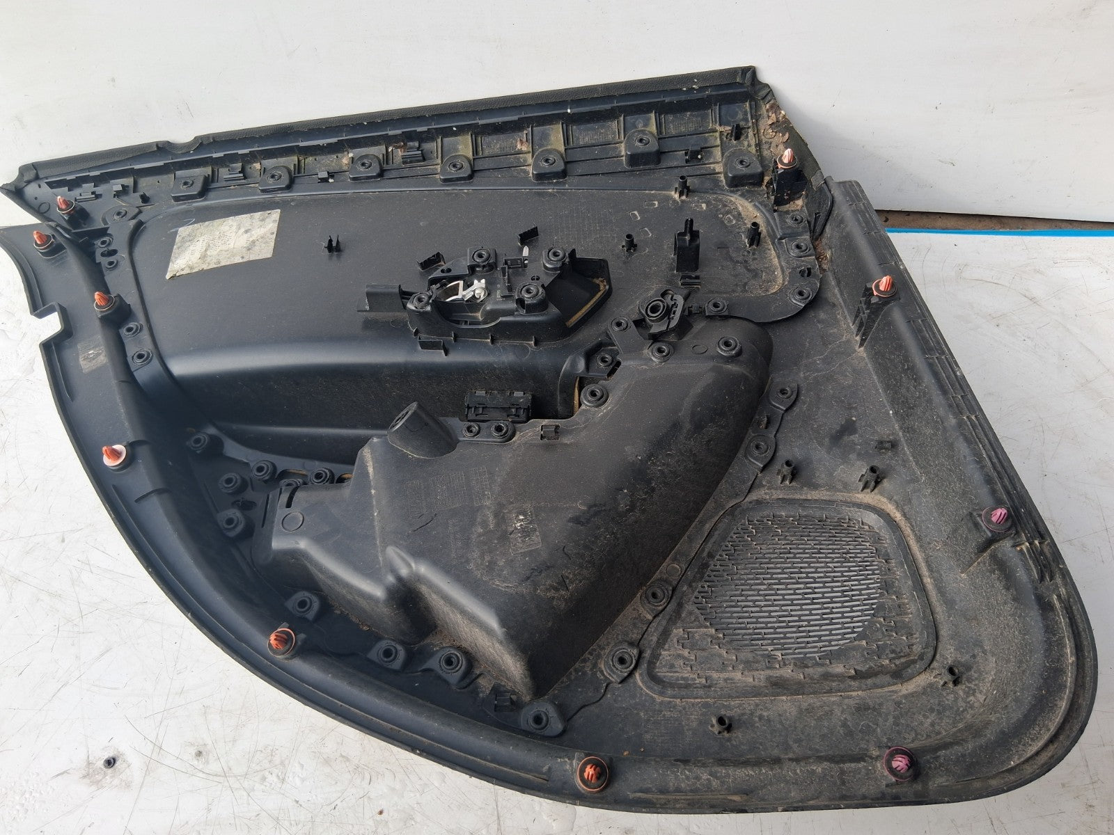 2020 MERCEDES A CLASS W177 OSR OFF DRIVER RIGHT SIDE REAR DOOR CARD A1777302001