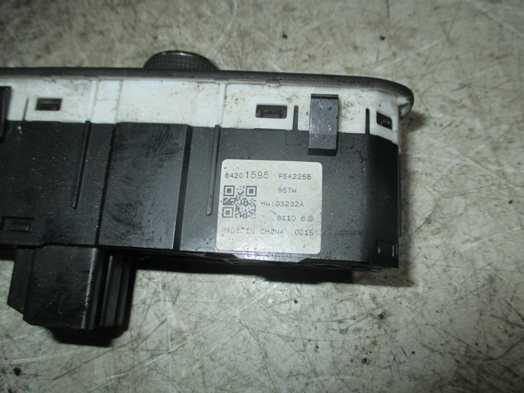 2018 VAUXHALL MOKKA X HEADLIGHT CONTROL SWITCH 84201595