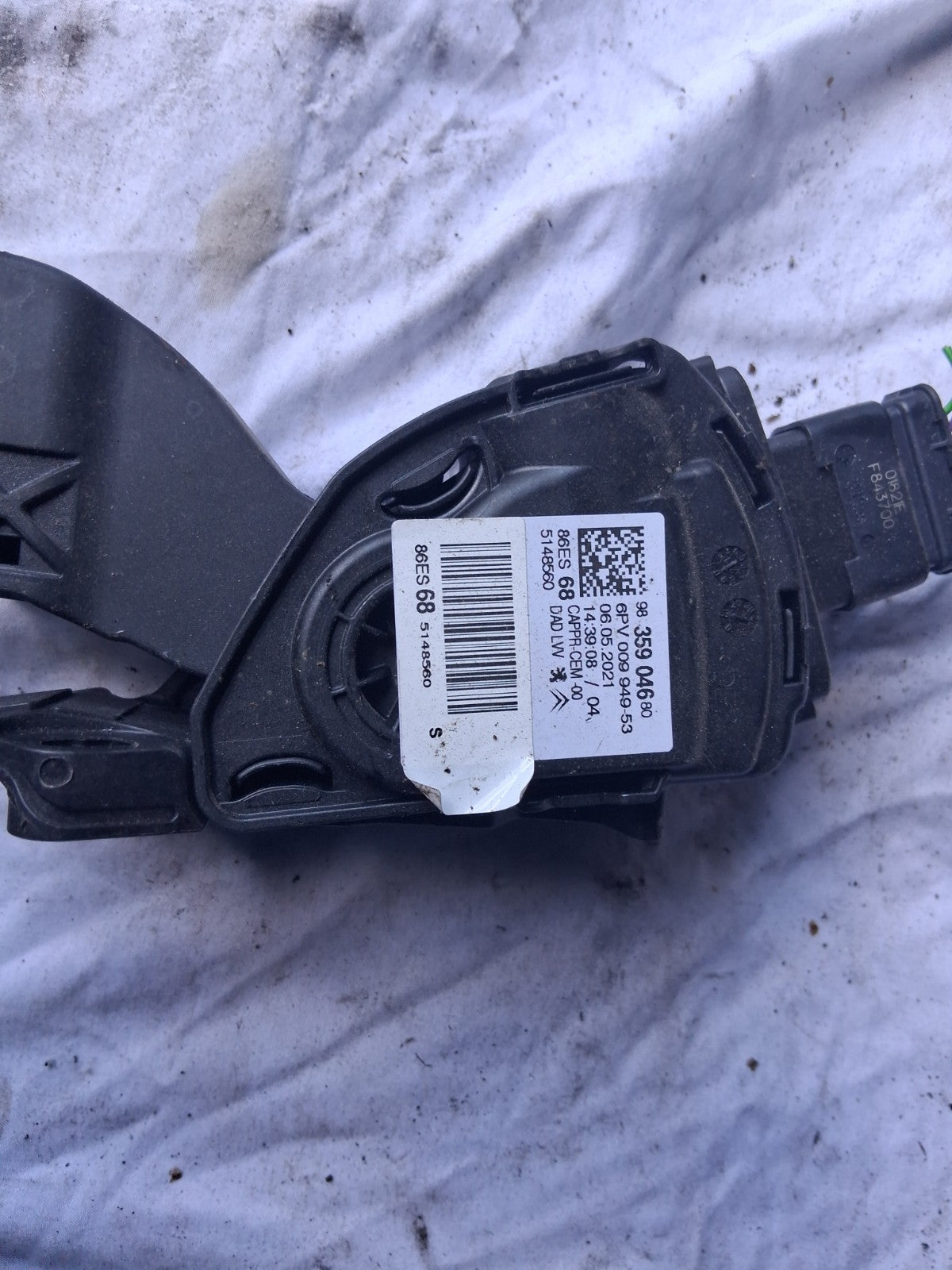 2017 CITROEN C3 MK3 1.2 PETROL THROTTLE ACCELERATOR PEDAL 9835904680