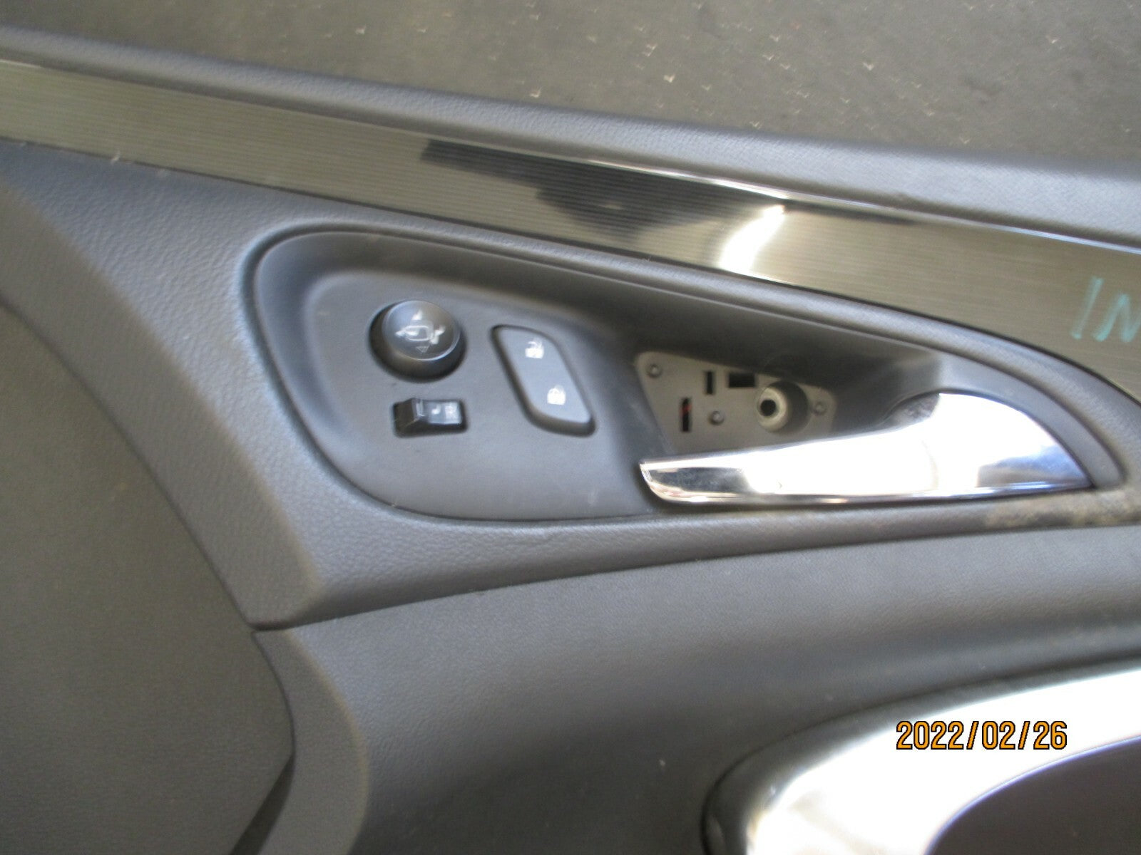 VAUXHALL INSIGNIA 2014 MK1 OSF FRONT DRIVER SIDE DOOR CARD PANEL