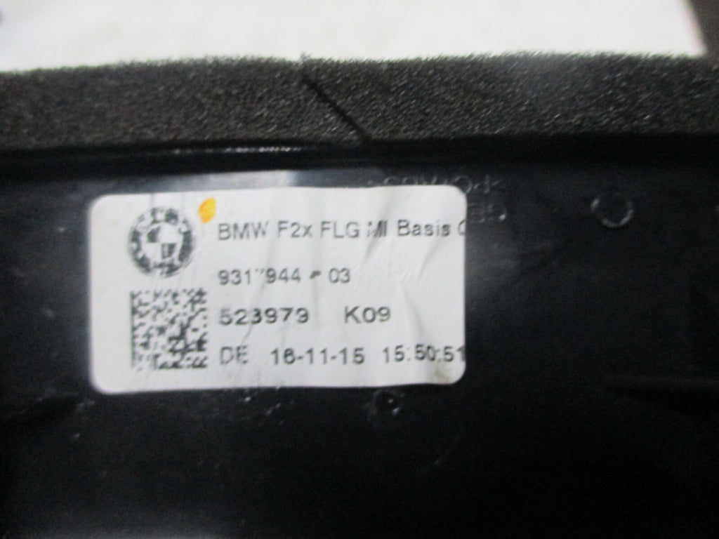 BMW 1 SERIES F20 2015 DASHBOARD HAZARD SWITCH 9317944