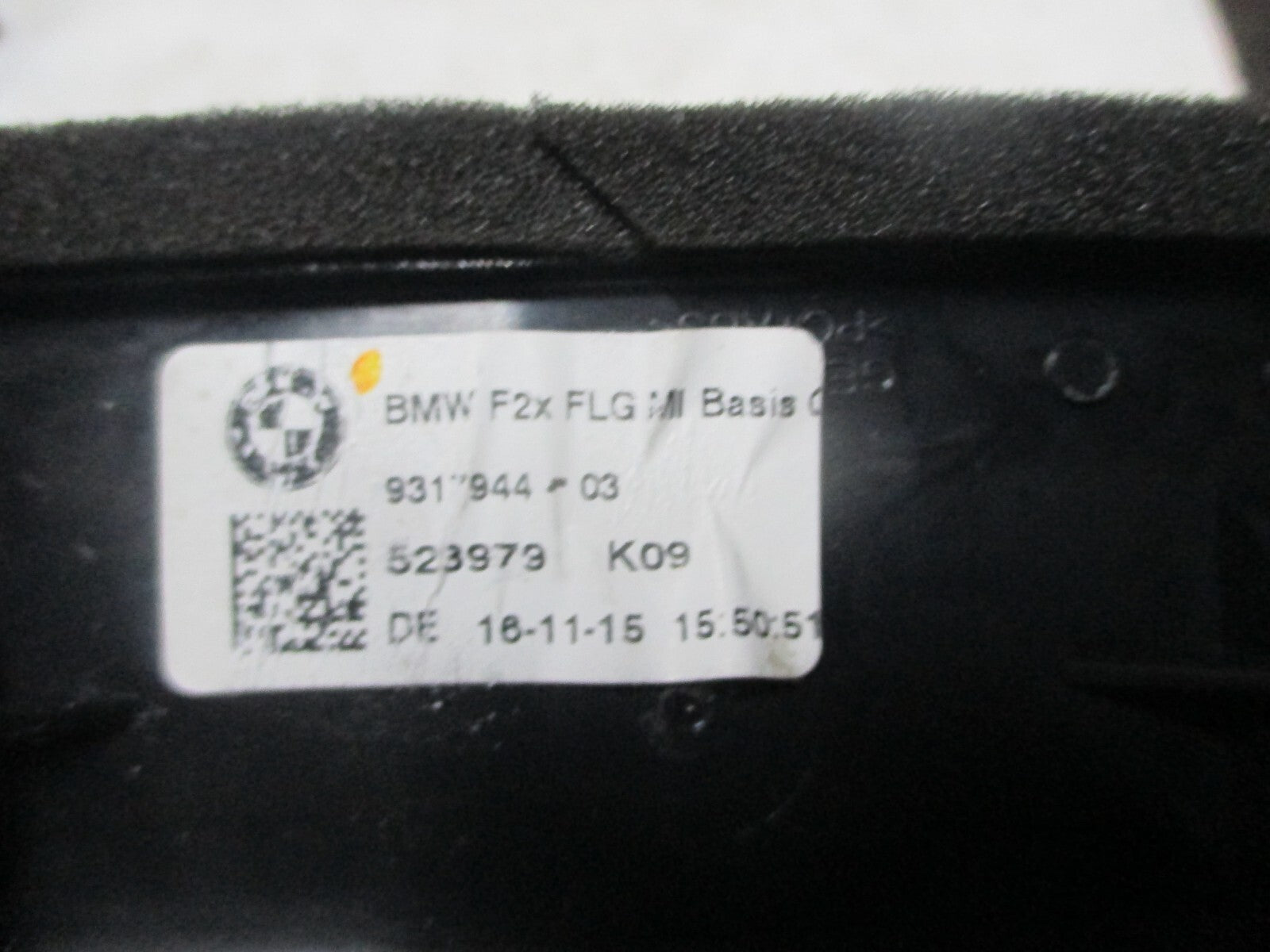 BMW 1 SERIES F20 2015 DASHBOARD HAZARD SWITCH 9317944
