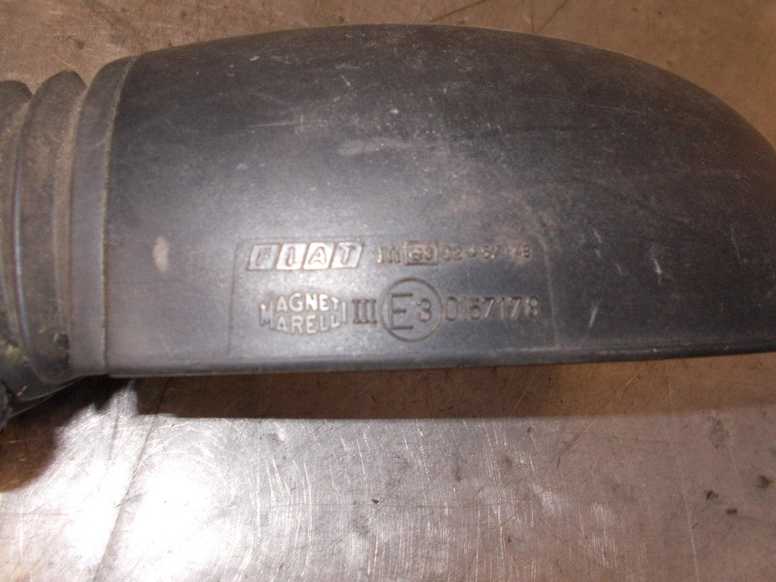 FIAT PUNTO 188 MK2 NS PASSENGER SIDE MANUAL DOOR WING MIRROR BLACK 01704555600