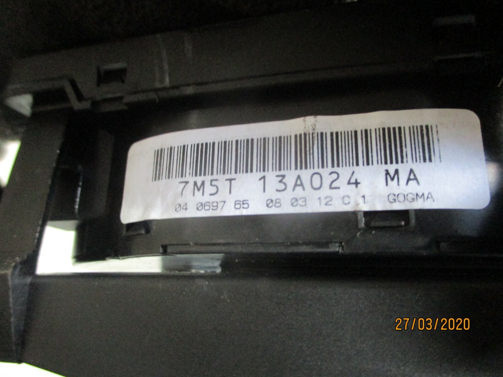 FORD FOCUS MK2 2008 HEADLIGHT ADJUSTMENT CONTROL SWITCHES PANEL 7M5T13A024MA