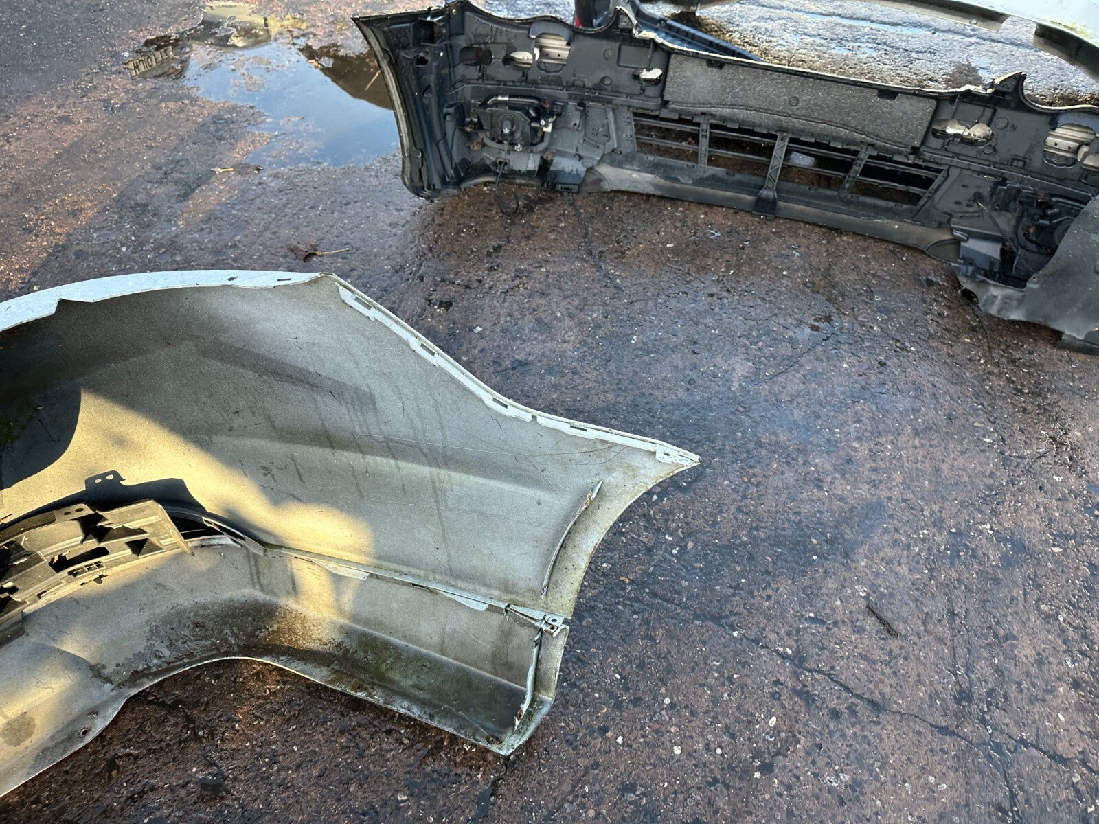 FORD MONDEO MK5 2016 REAR COMPLETE BUMPER WHITE