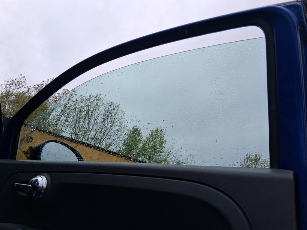 2010 FIAT 500 LOUNGE MK1 OS DRIVER SIDE RIGHT WINDOW GLASS