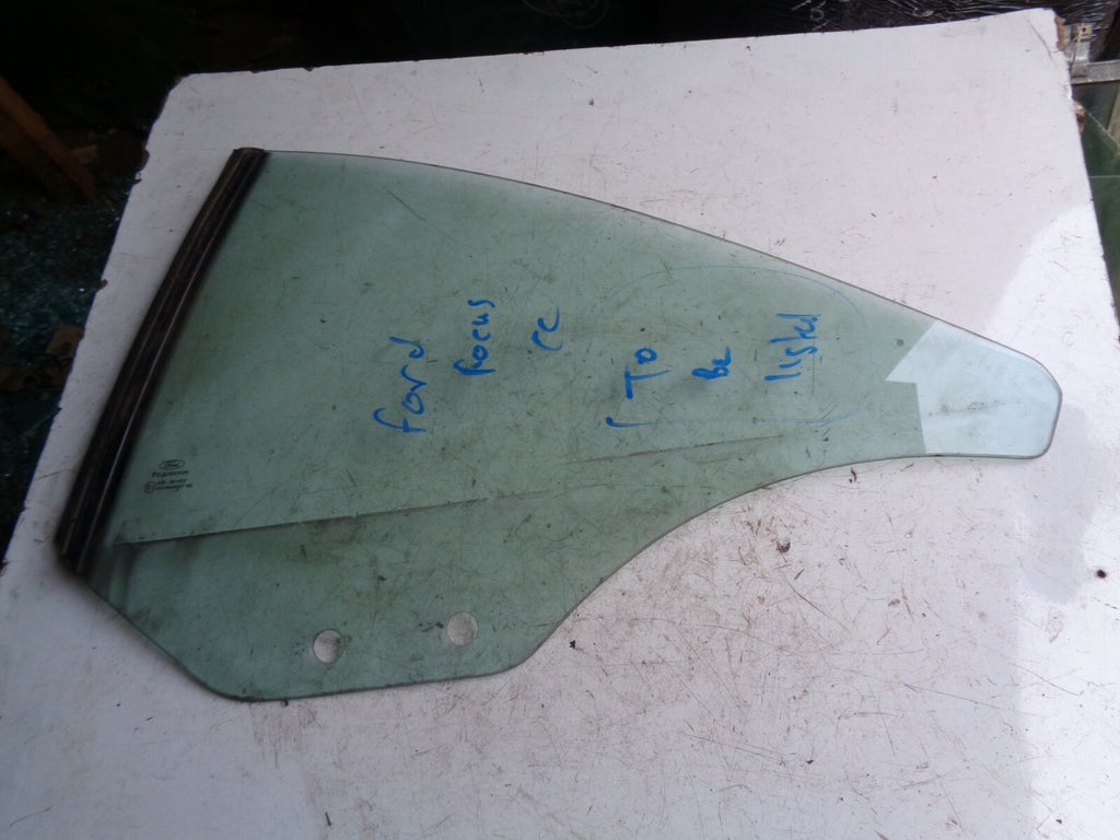 FORD FOCUS CC CONVERTIBLE MK2 REAR PASSENGER SIDE GLASS