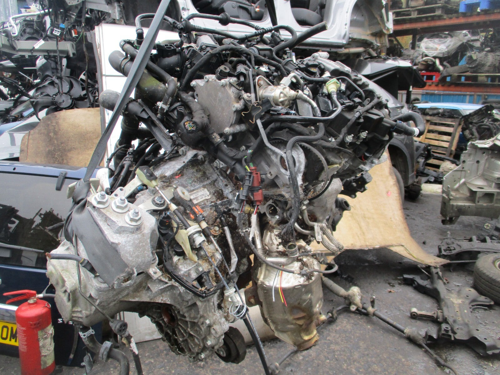2021 FORD FIESTA MK8 1.0 PETROL ECOBOOST BARE ENGINE SPARES OR REPAIRS B7JB