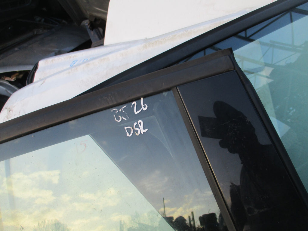 FIAT 500L 2013 OSR DRIVER SIDE REAR COMPLETE DOOR WHITE