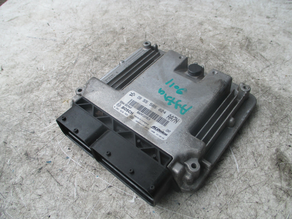 VAUXHALL ASTRA H 2011 2.0 CDTI ECU ENGINE CONTROL MODULE UNIT 55585024