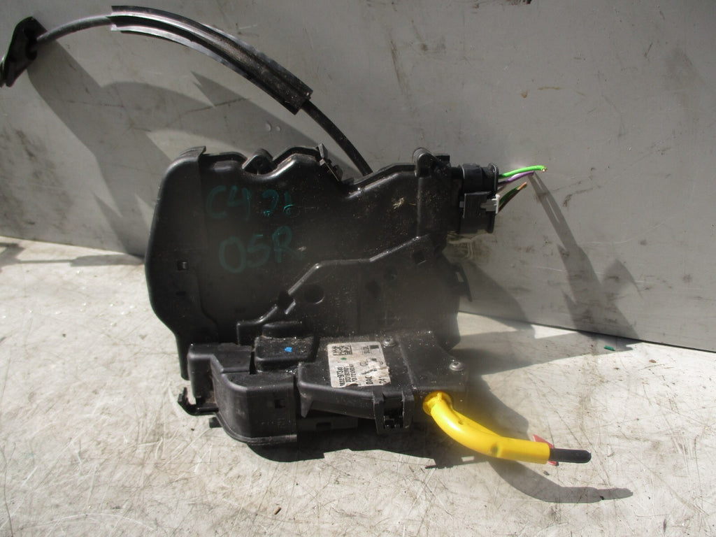 2021 CITROEN C4 MK3 OSR DRIVER REAR DOOR LOCK & INTERIOR DOOR HANDLE 9832797380