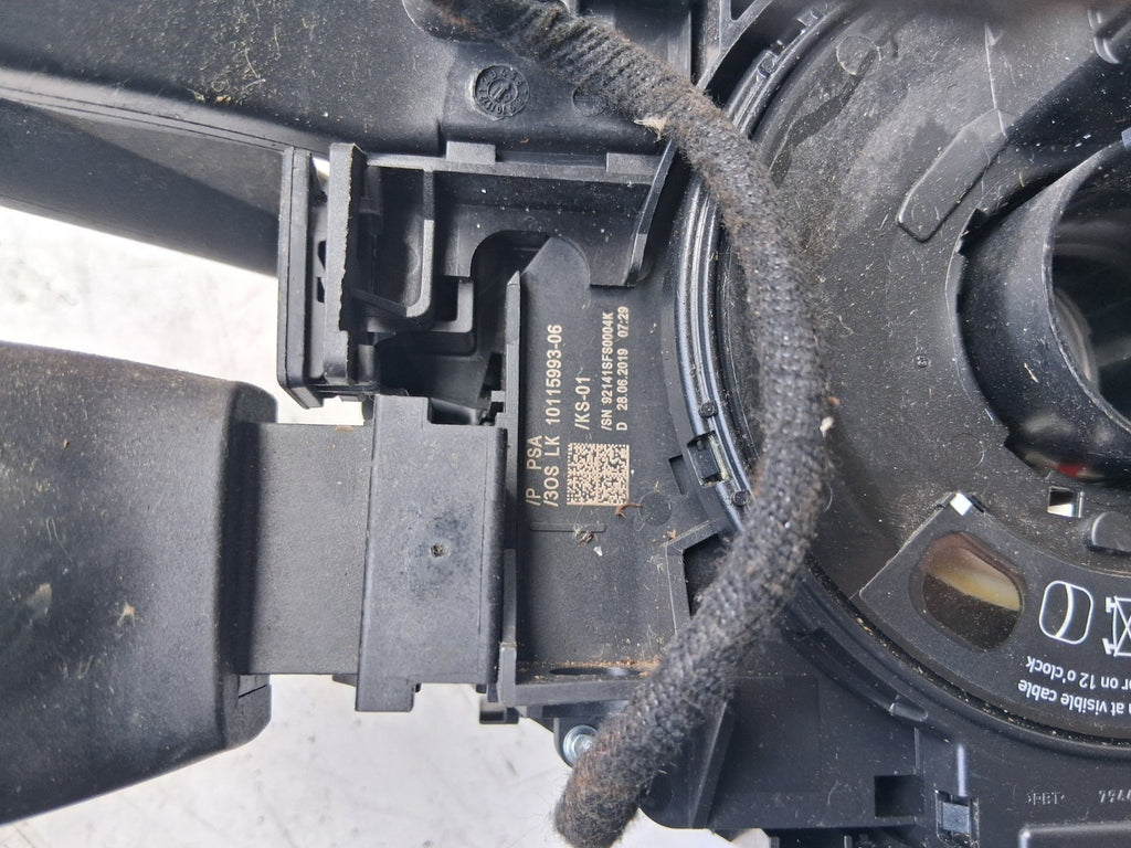 2019 PEUGEOT 5008 MK2 INDICATOR WIPER COMBINATION SWITCH STALK SQUIB 98312547ZD