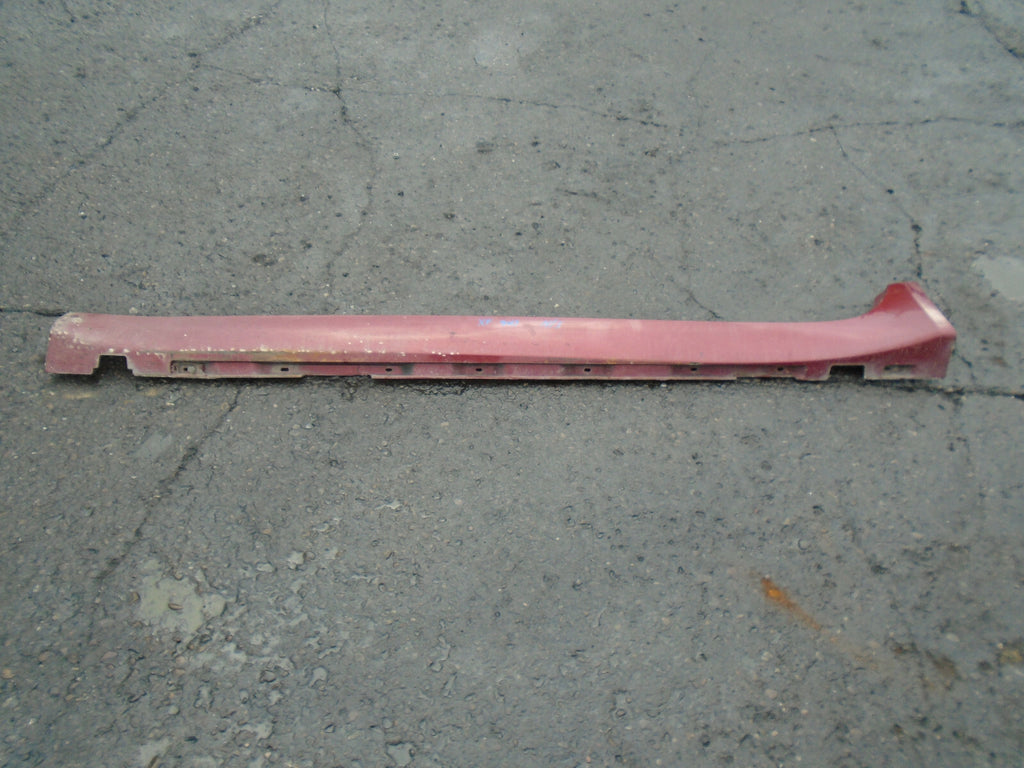 JAGUAR XF FACELIFT 2013 NS PASSENGER SIDE SKIRT VALANCE IN RED CAJ