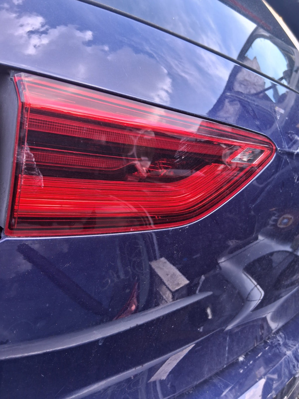 2022 VW VOLKSWAGEN GOLF MK8 R LINE NSR PASSENGER SIDE REAR LEFT INNER TAIL LIGHT