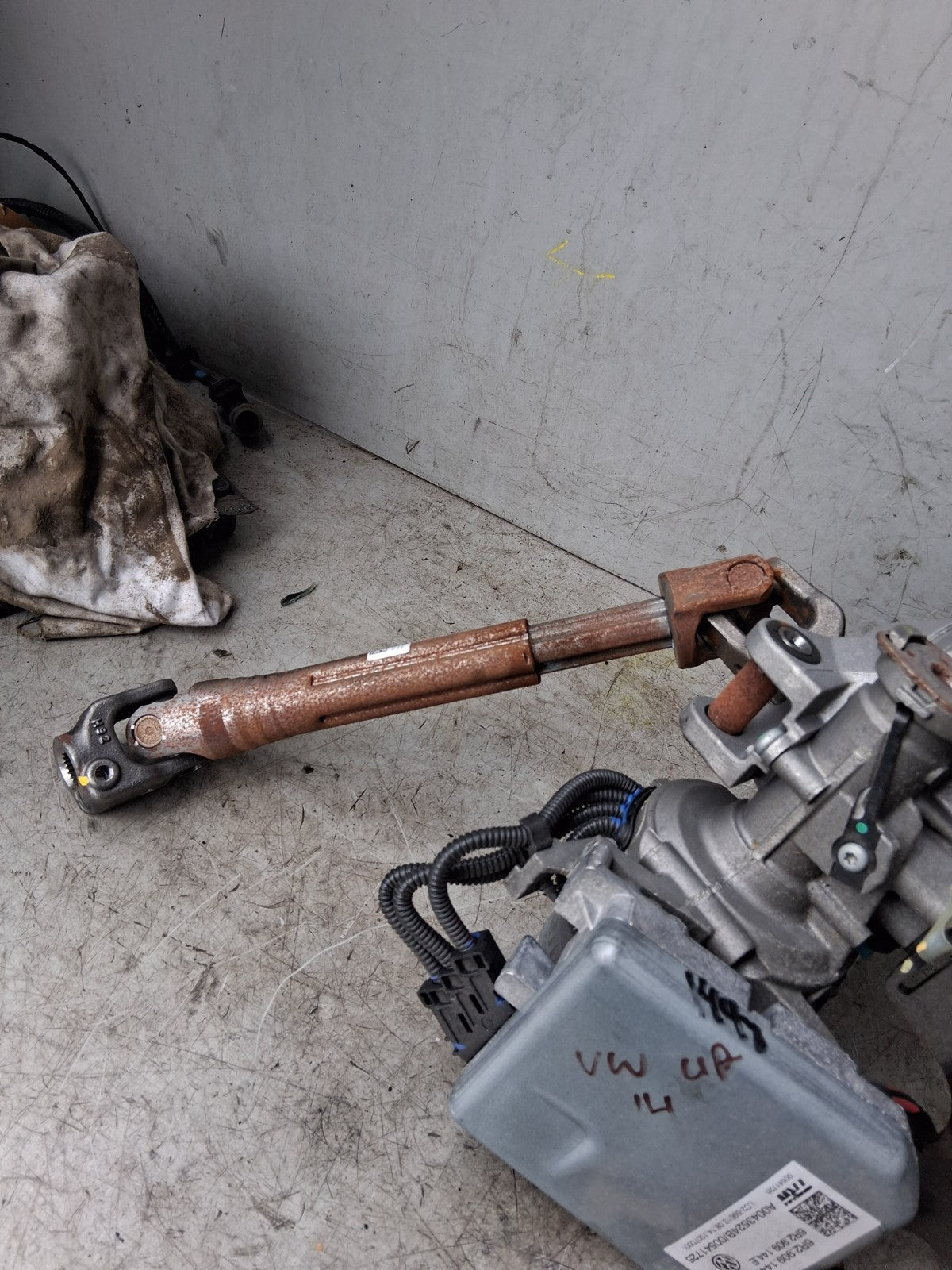 2021 VW VOLKSWAGEN T CROSS POWER STEERING COLUMN 6R2909144R