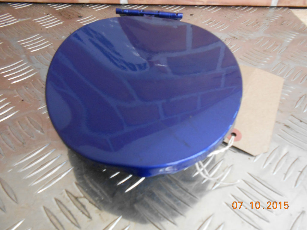 MAZDA 2 DE 2009 3DR PETROL FUEL FILLER DOOR CAP COVER IN DARK METALLIC BLUE D651
