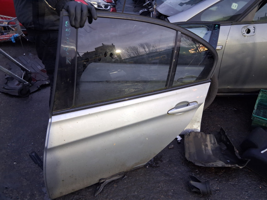 2018 BMW 3 SERIES F30 SALOON NSR PASSENGER SIDE REAR LEFT BARE DOOR SILVER