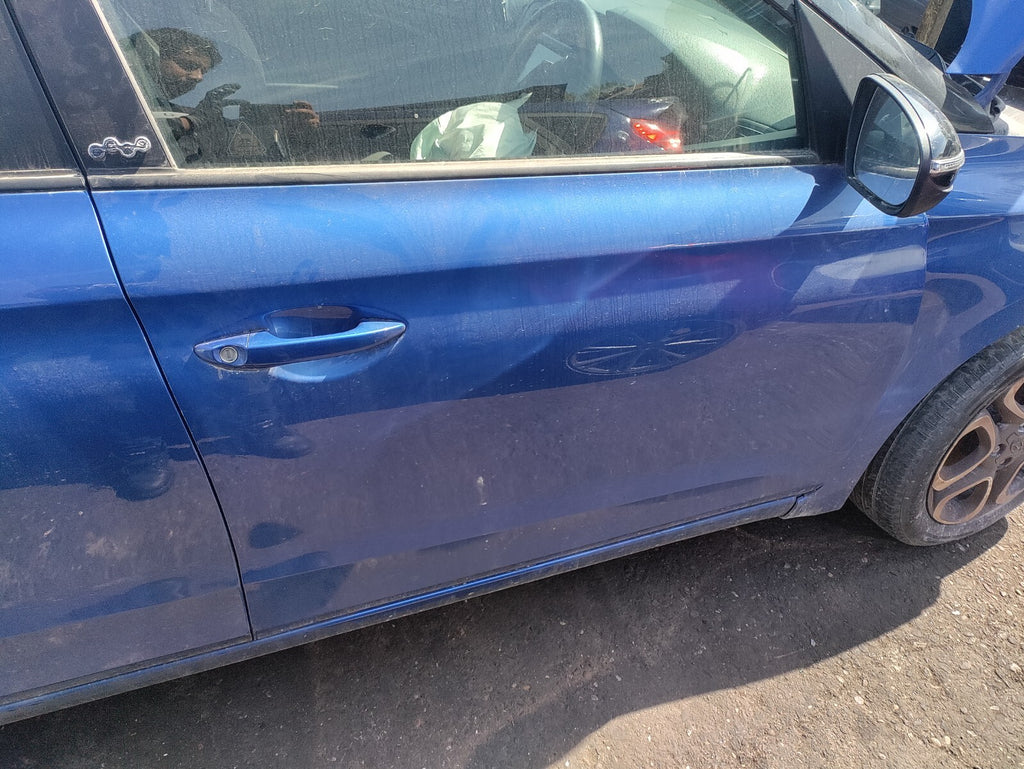 2019 HYUNDAI I20 FACELIFT OSF DRIVER FRONT BARE DOOR CHAMPION BLUE PEARL U24