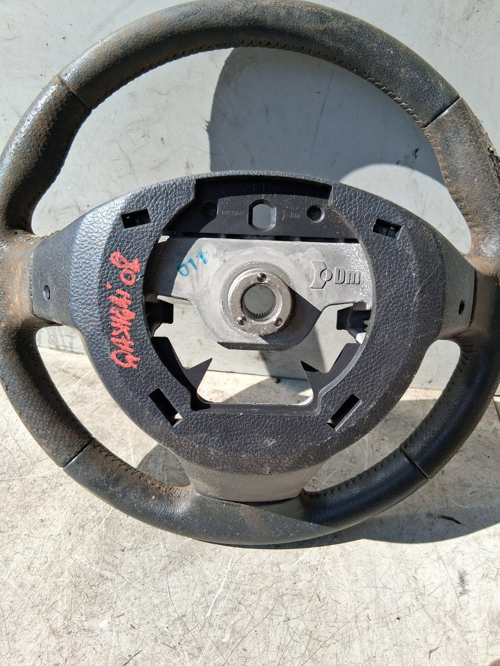 2008 NISSAN QASHQAI J10 MK1 STEERING WHEEL 48430JD01D