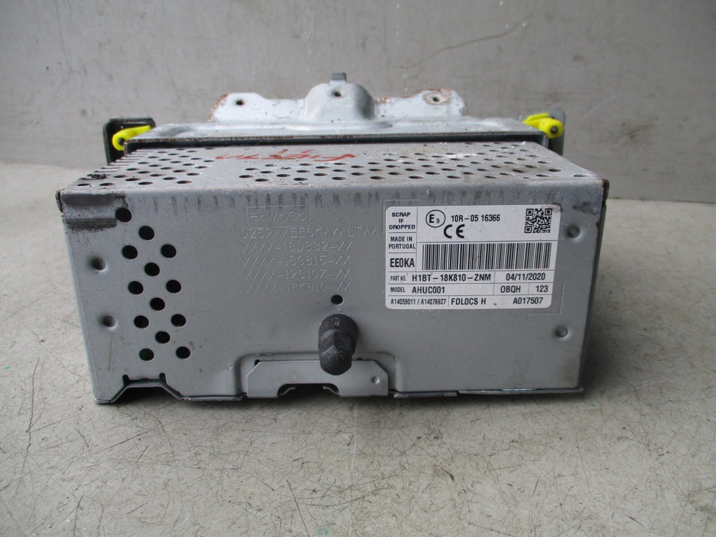 2021 FORD FIESTA MK8 RADIO STEREO HEAD UNIT H1BT18K810ZNM