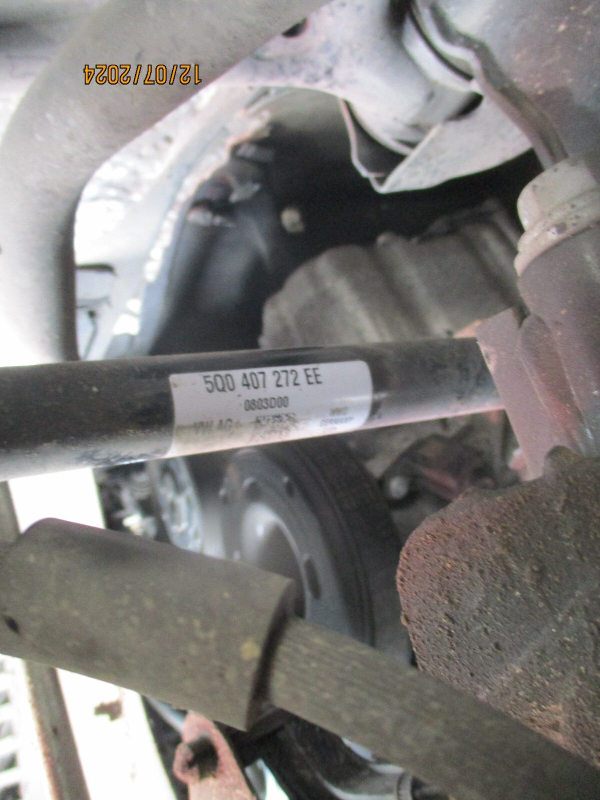 2023 VW VOLKSWAGEN GOLF MK8 1.5 PETROL AUTO OS DRIVER SIDE DRIVESHAFT 5WA413023N