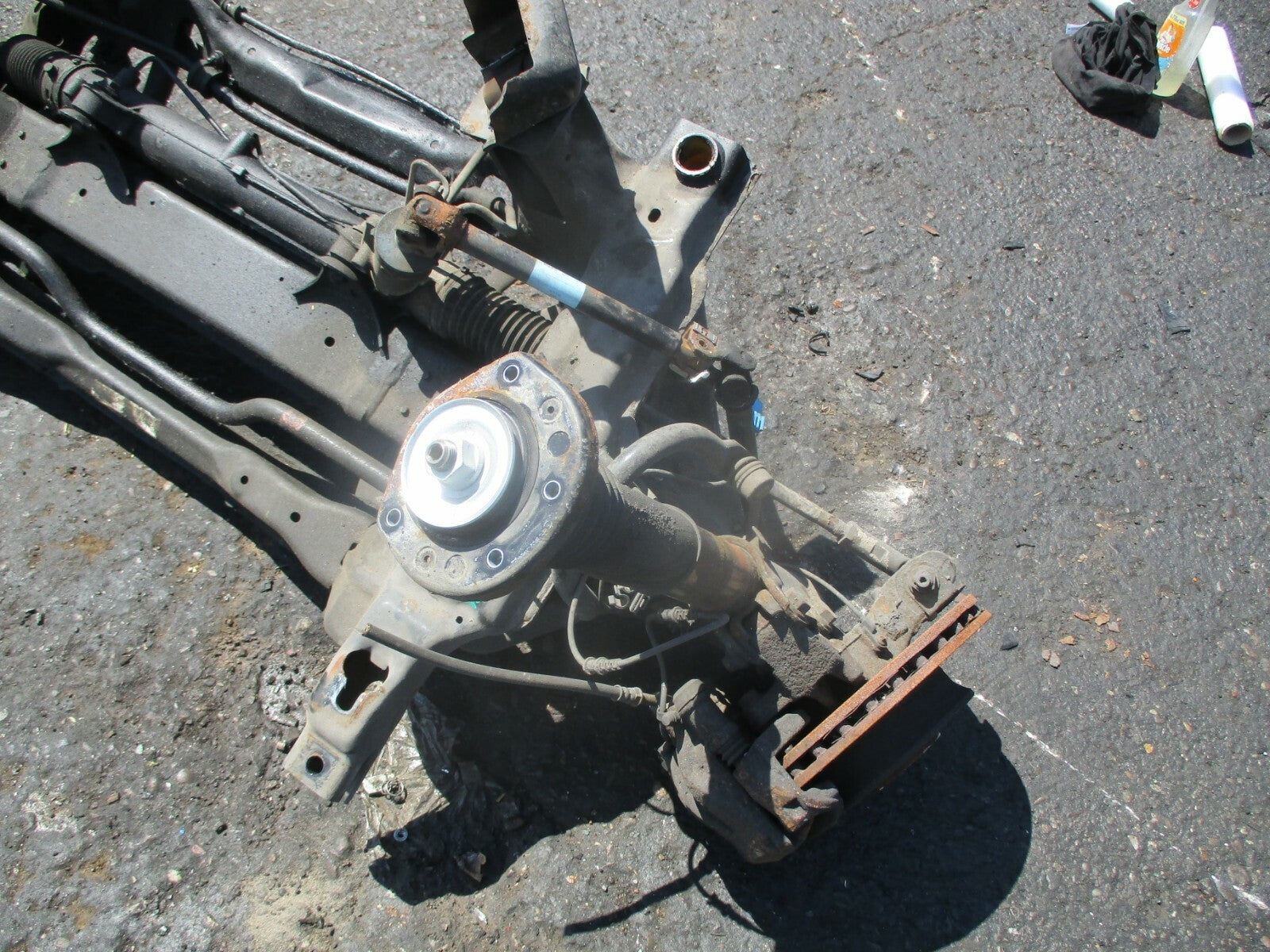 MERCEDES SPRINTER W906 MK2 2014 SUB FRAME SUSPENSION SHOCK SPRING HUB CALIPER
