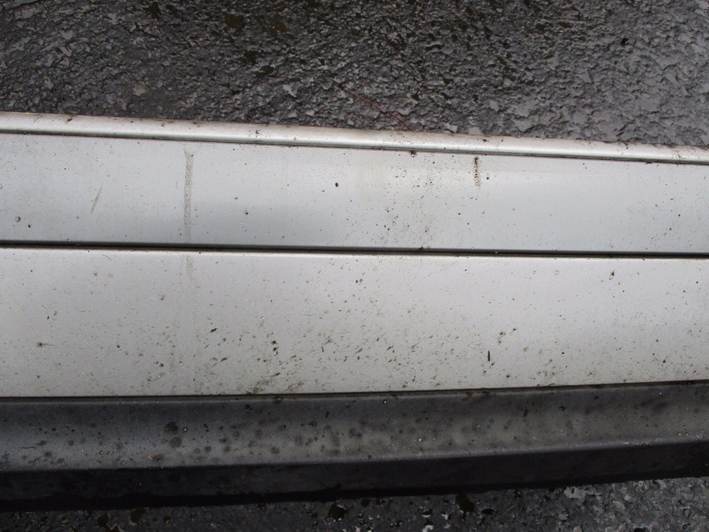 MERCEDES CLK C208 1997 COMPLETE REAR BACK PLASTIC BUMPER SILVER