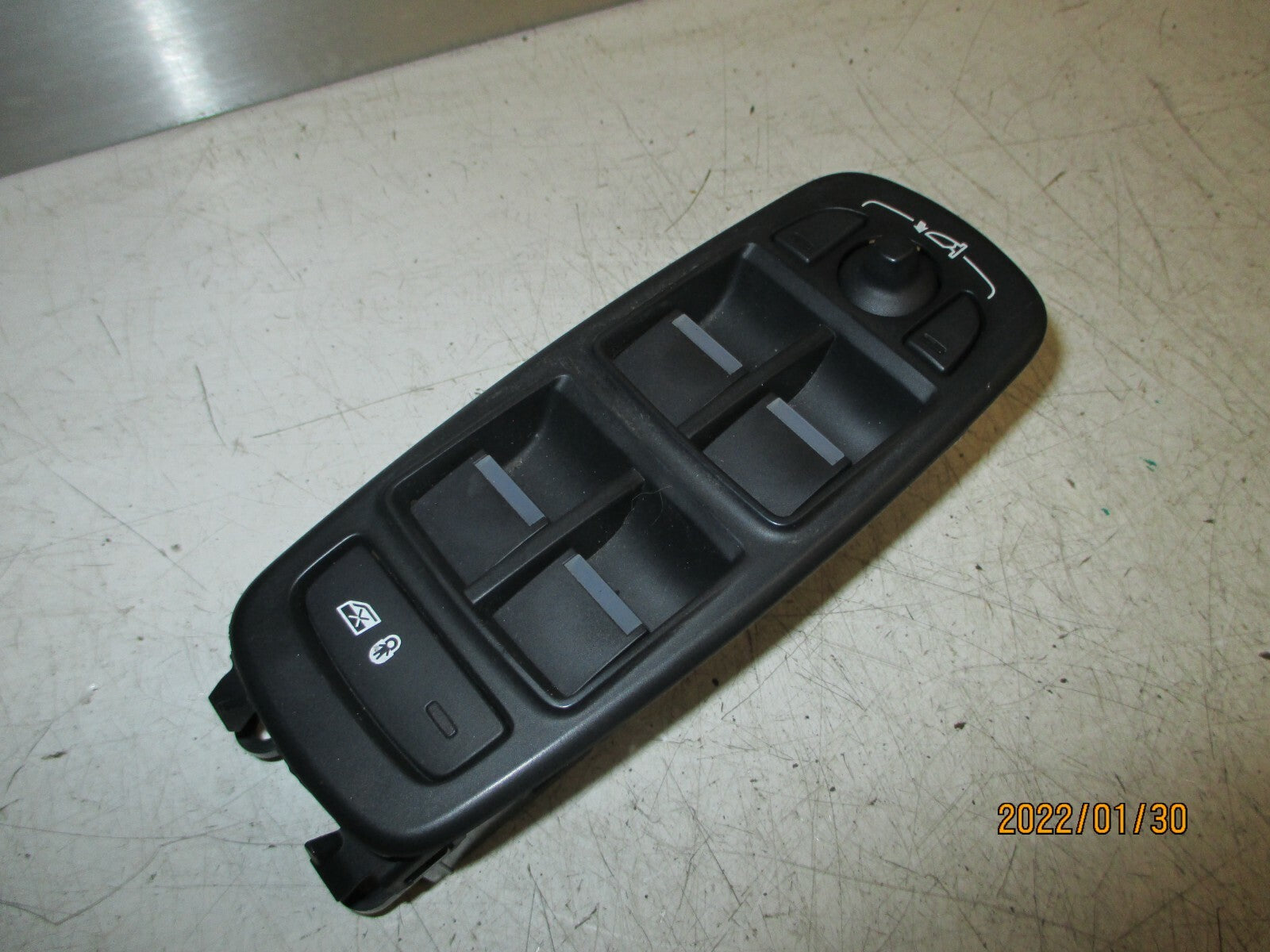 2015 JAGUAR XE R-SPORT OSF DRIVER SIDE FRONT DOOR WINDOW SWITCH spa028jt00f