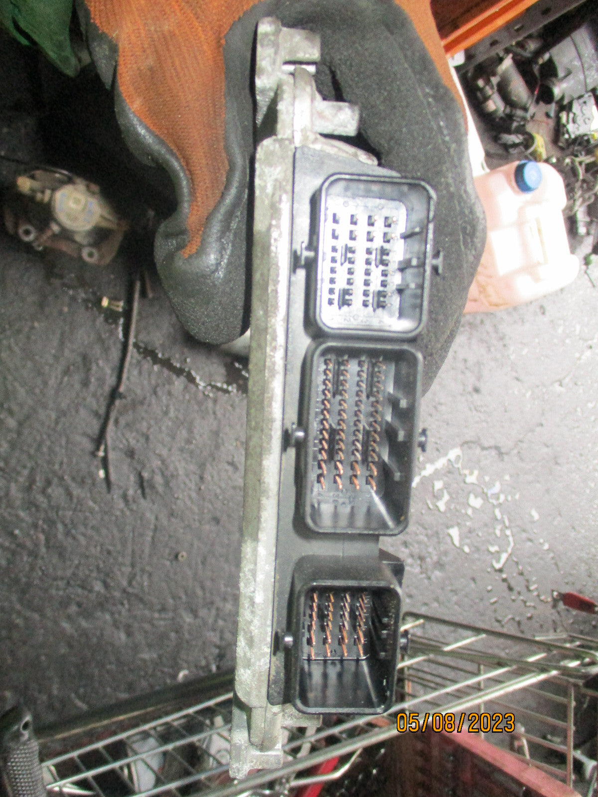 CITROEN PICASSO 2005 ECU ENGINE CONTROL UNIT 9658373180