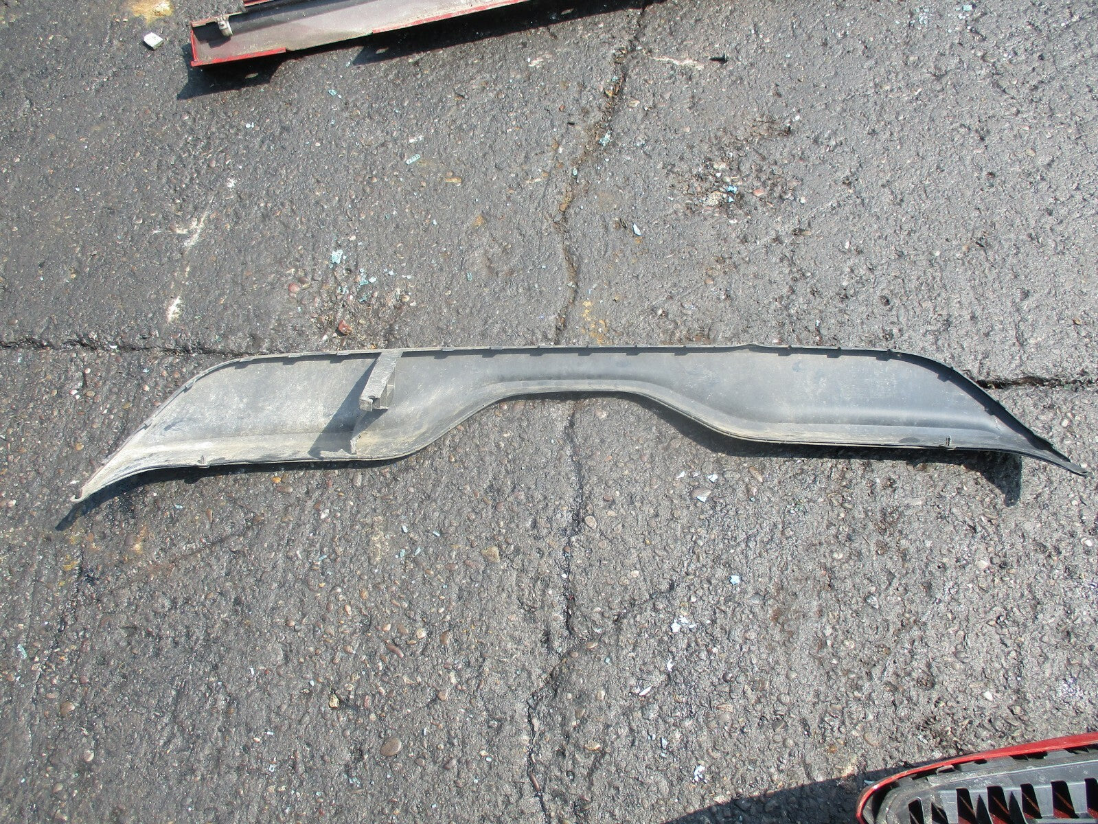 MERCEDES A CLASS W176 REAR BUMPER DIFFUSER VALANCE TRIM SPARES OR REPAIRS