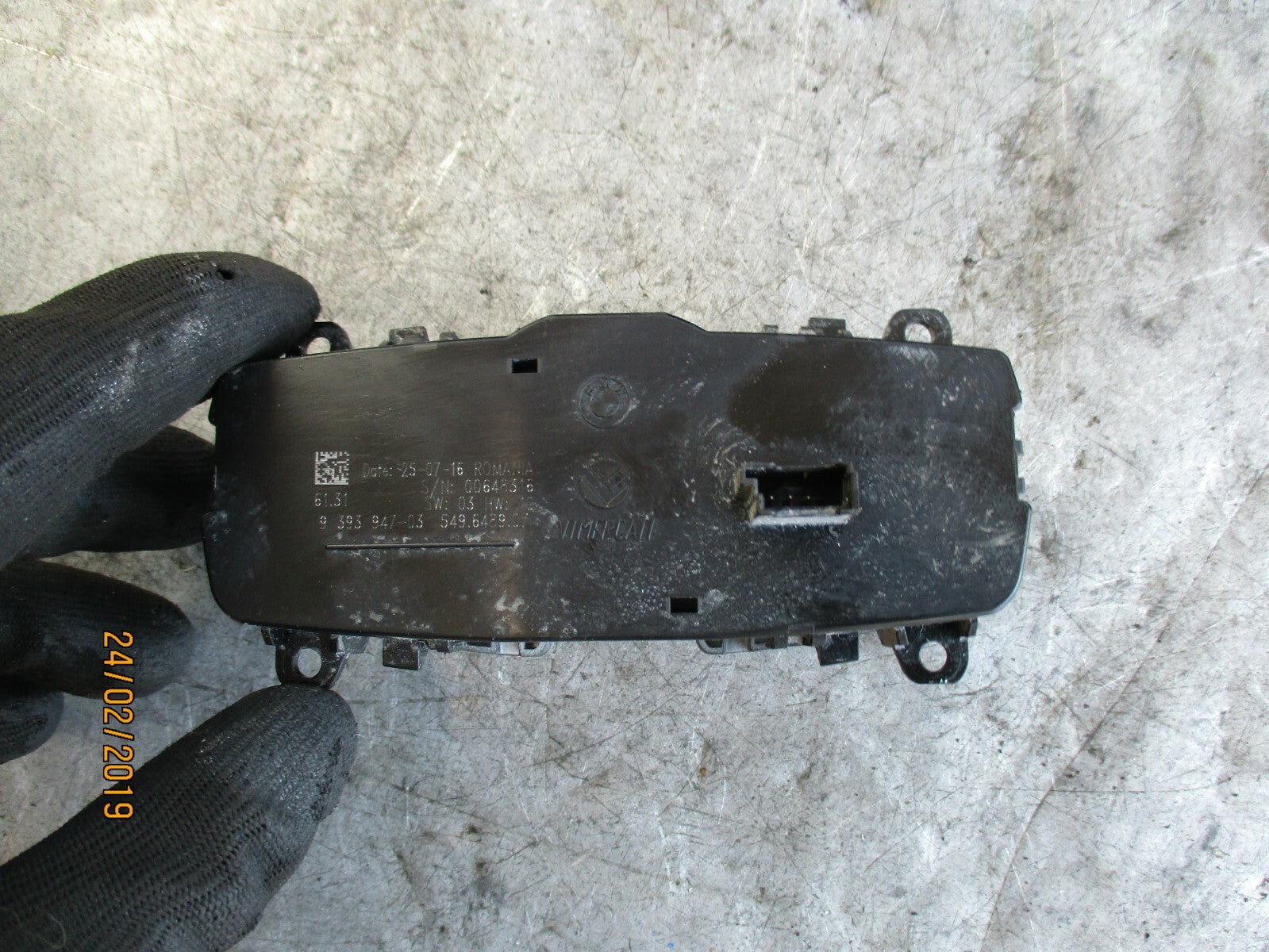 BMW 1 SERIES F20 F21 HEADLIGHT CONTROL SWITCHES 939394703