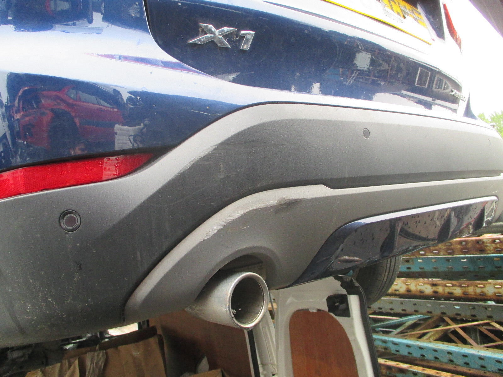 BMW X1 2018 F48 REAR REINFORCEMENT CRASH IMPACT BUMPER BAR