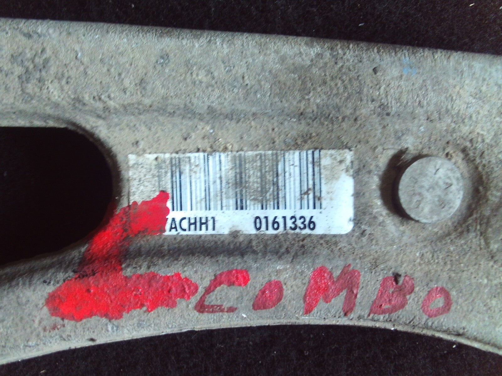 2007 VAUXHALL COMBO C FRONT RIGHT DRIVER CONTROL ARM 7ACHH1