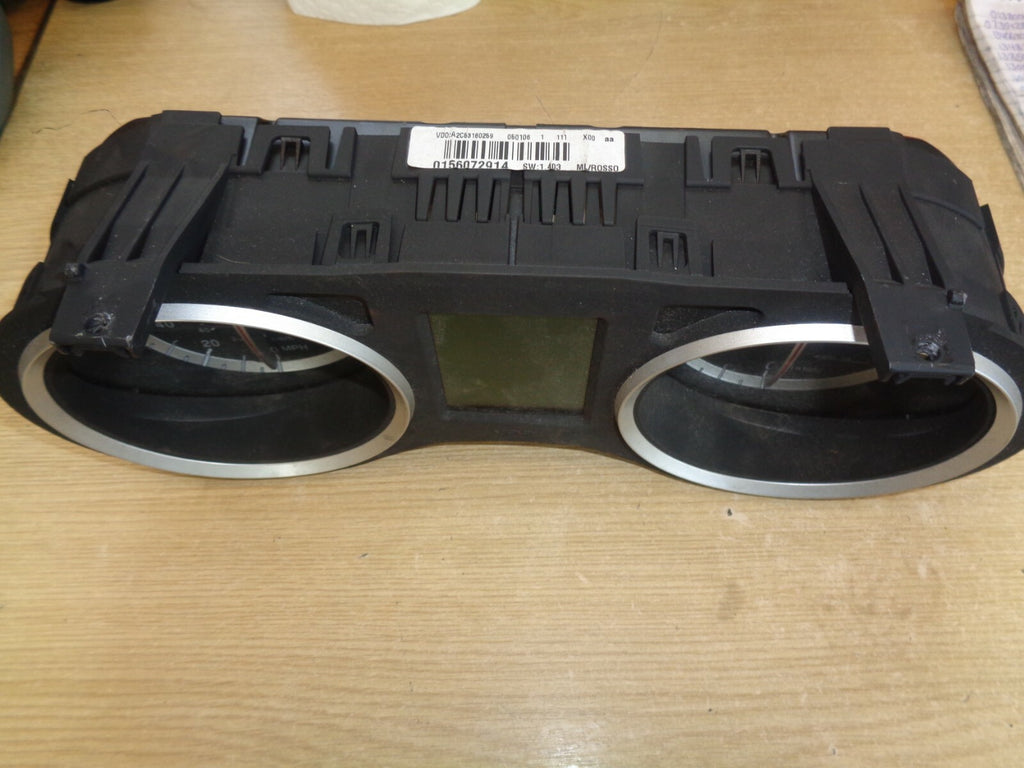 ALFA ROMEO 159 1.9 DIESEL SPEEDO CLOCKS MANUAL 56072914