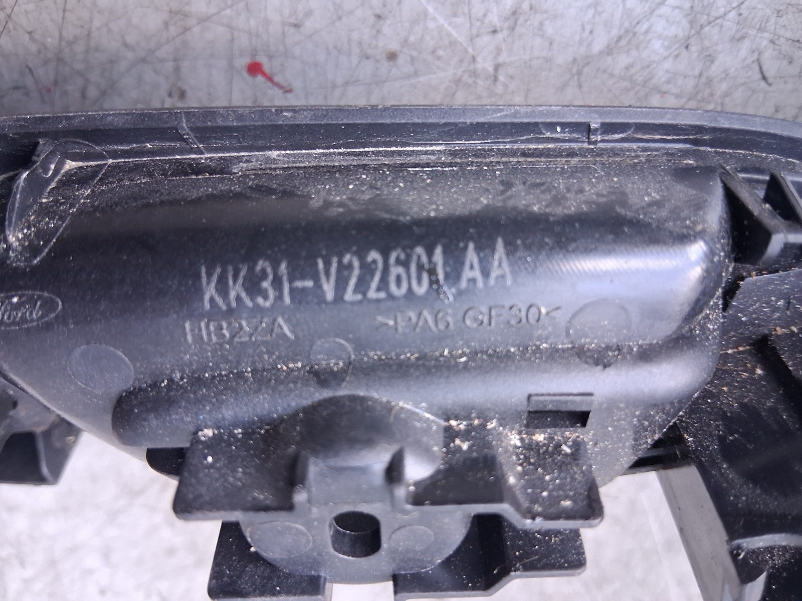 2023 FORD TRANSIT MK8 350 NSF PASSENGER SIDE FRONT LEFT DOOR HANDLE KK31V22601AA