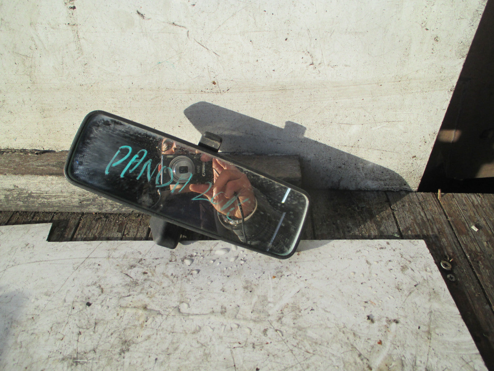 FIAT PANDA 2016 MK3 INTERIOR REAR VIEW MIRROR E3021040
