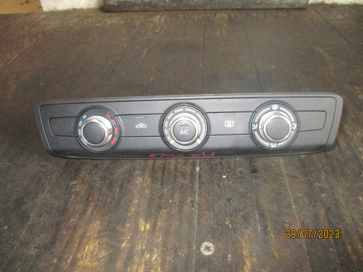 AUDI A3 2013 HEATER CONTROL PANEL SWITCH 8V0820047B