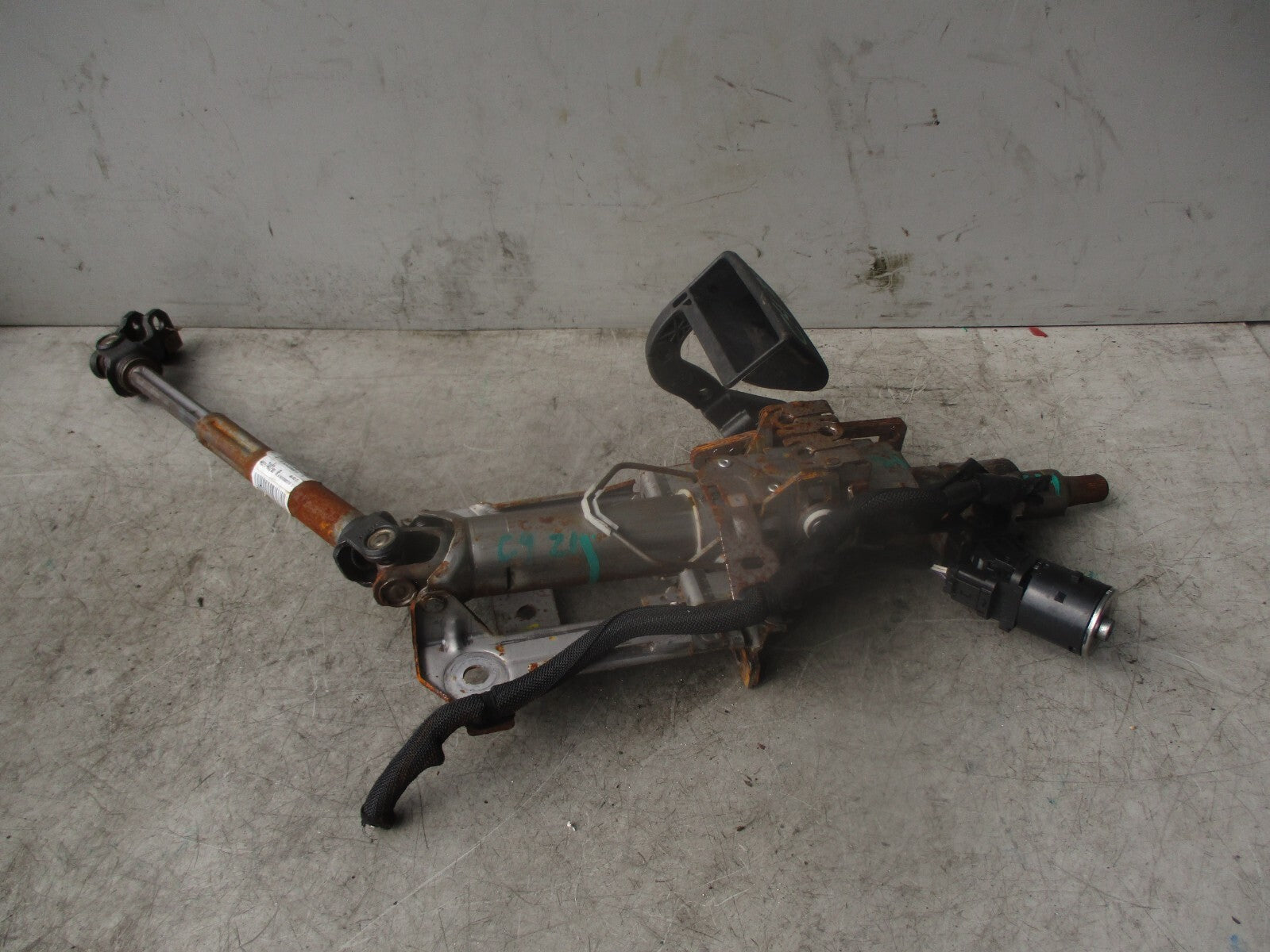 2021 CITROEN C4 MK3 1.2 PETROL STEERING COLUMN WITH KEY LOCK BARREL 9824740280R
