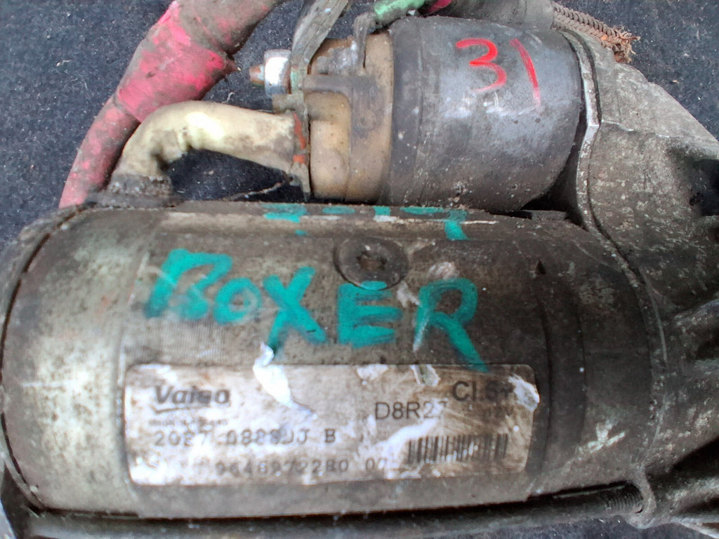 PEUGEOT BOXER MK3 2017 2.0 HDI DIESEL STARTER MOTOR 9646972280