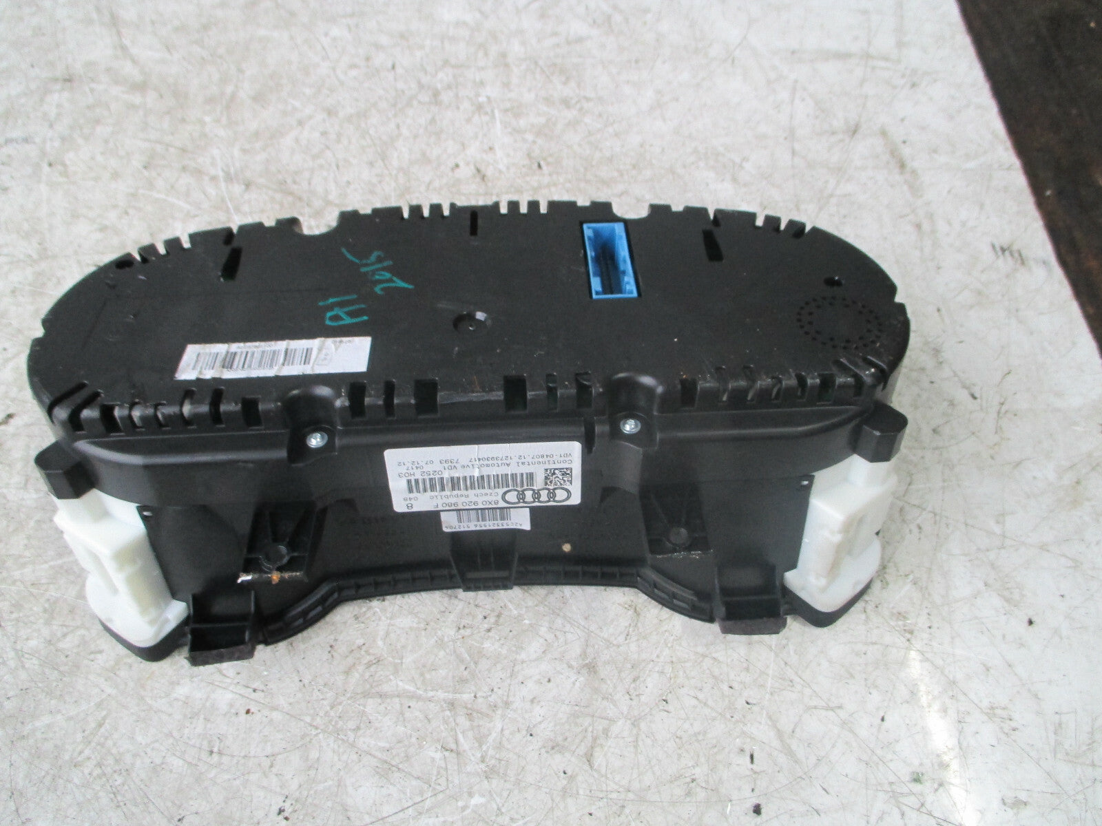 AUDI A1 8X 2015 1.4 PETROL TFSI SPEEDOMETER INSTRUMENT CLUSTER 8X0920980F