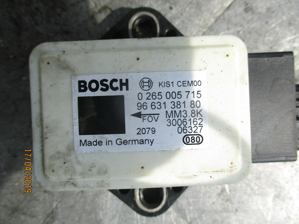 CITROEN C4 GRAND PICASSO YAW RATE SENSOR 9663138180