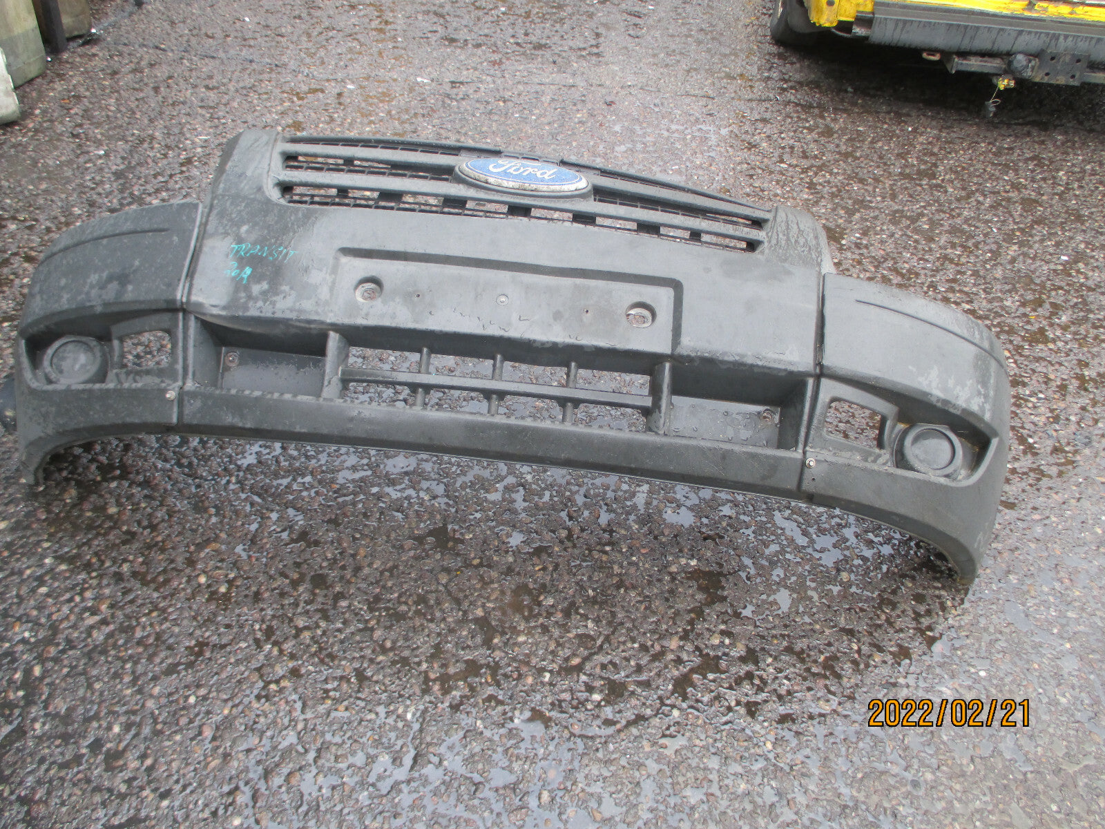 FORD TRANSIT MK7 2012 FRONT COMPLETE BUMPER BADGE GRILL PLASTIC